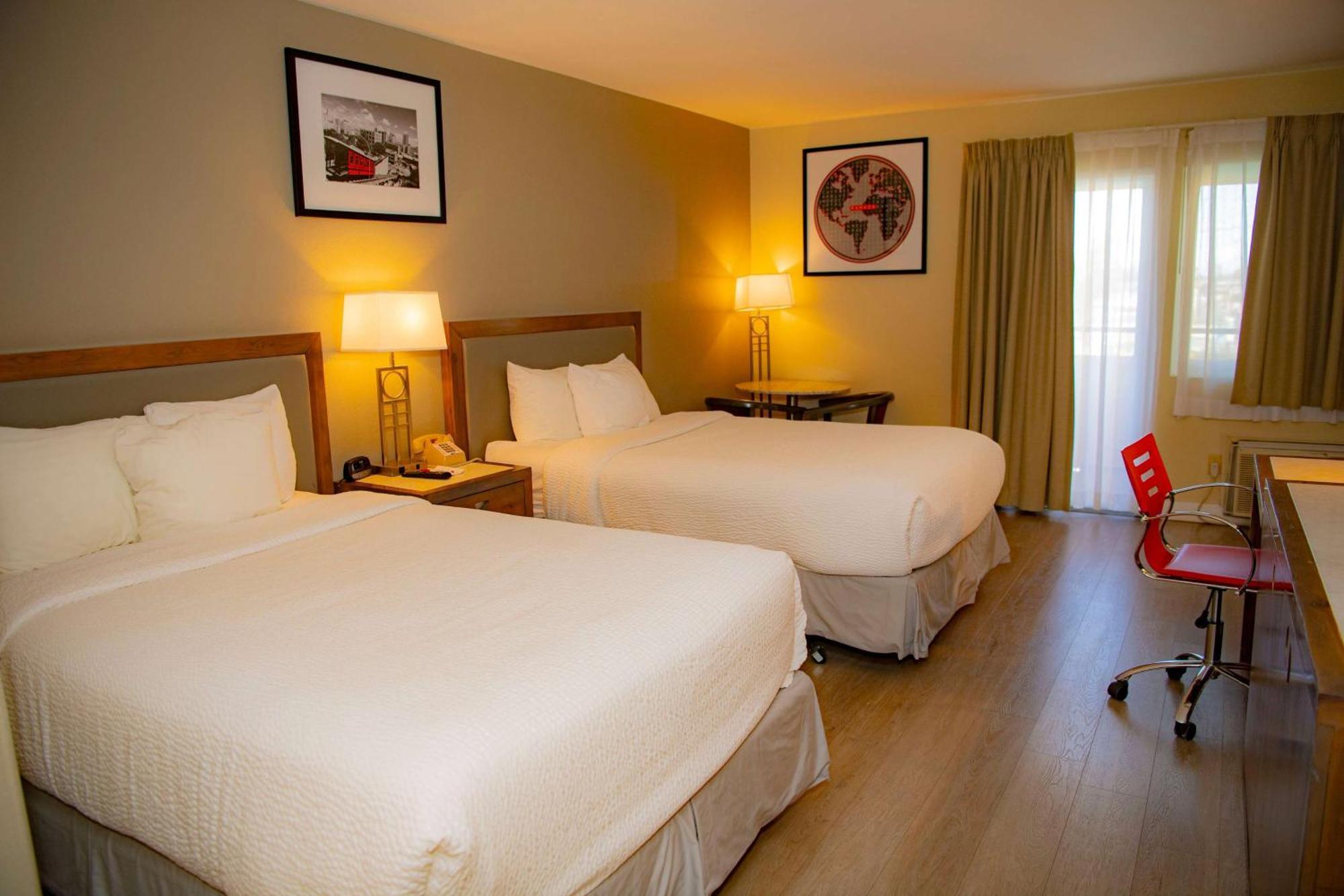 Hotel Ramada Plaza by Wyndham Garden Grove/Anaheim South Exterior foto